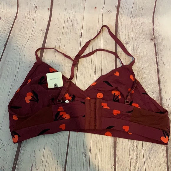 NWT Anthropologie Chiara Perano Rosy Cross back Bralette L - Picture 5 of 5